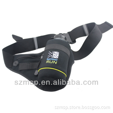 neoprene man wait bag,outdoor easy carry gym sports watter bottle holder